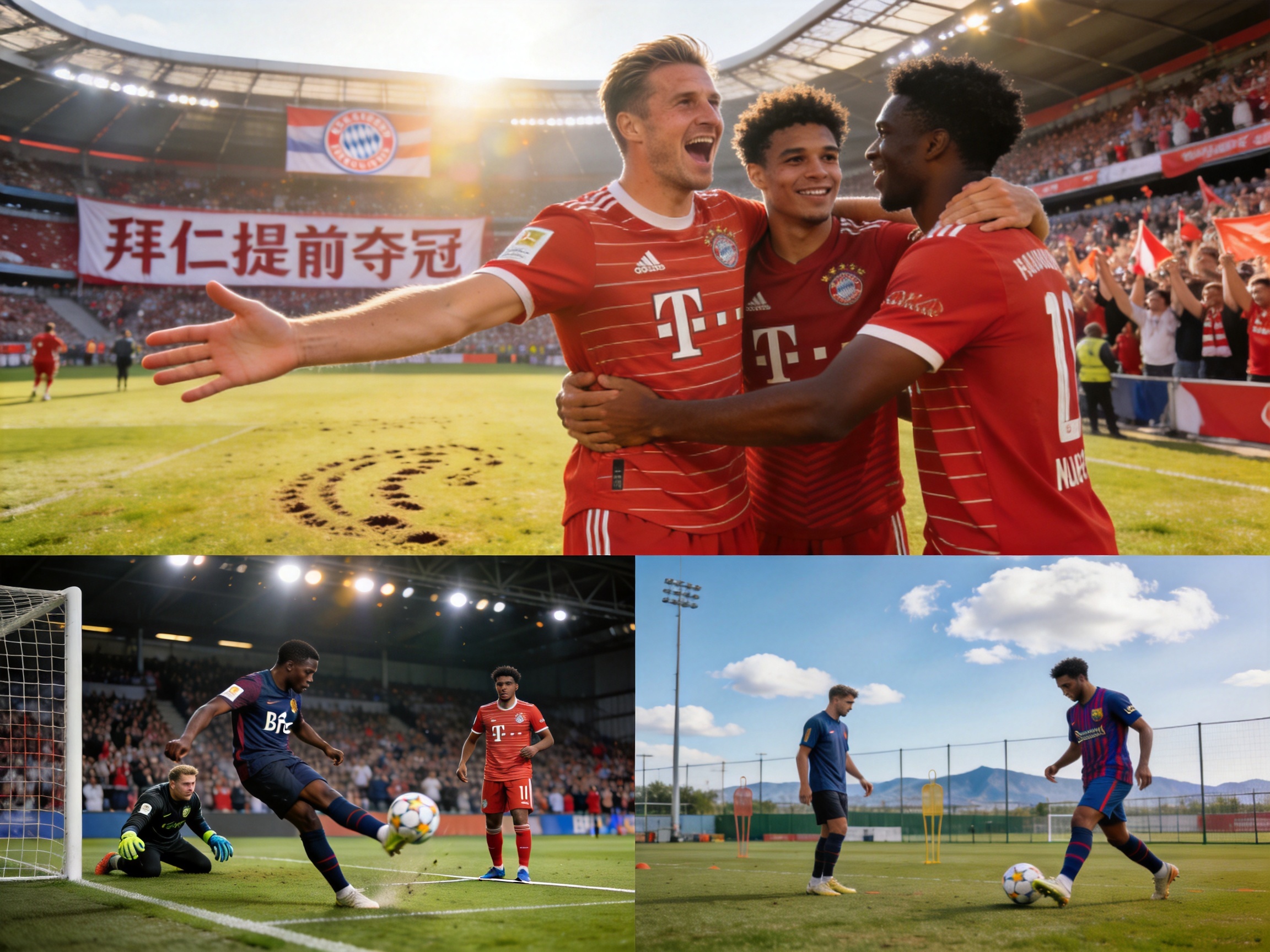 彩名堂战报 拜仁夺冠庆典